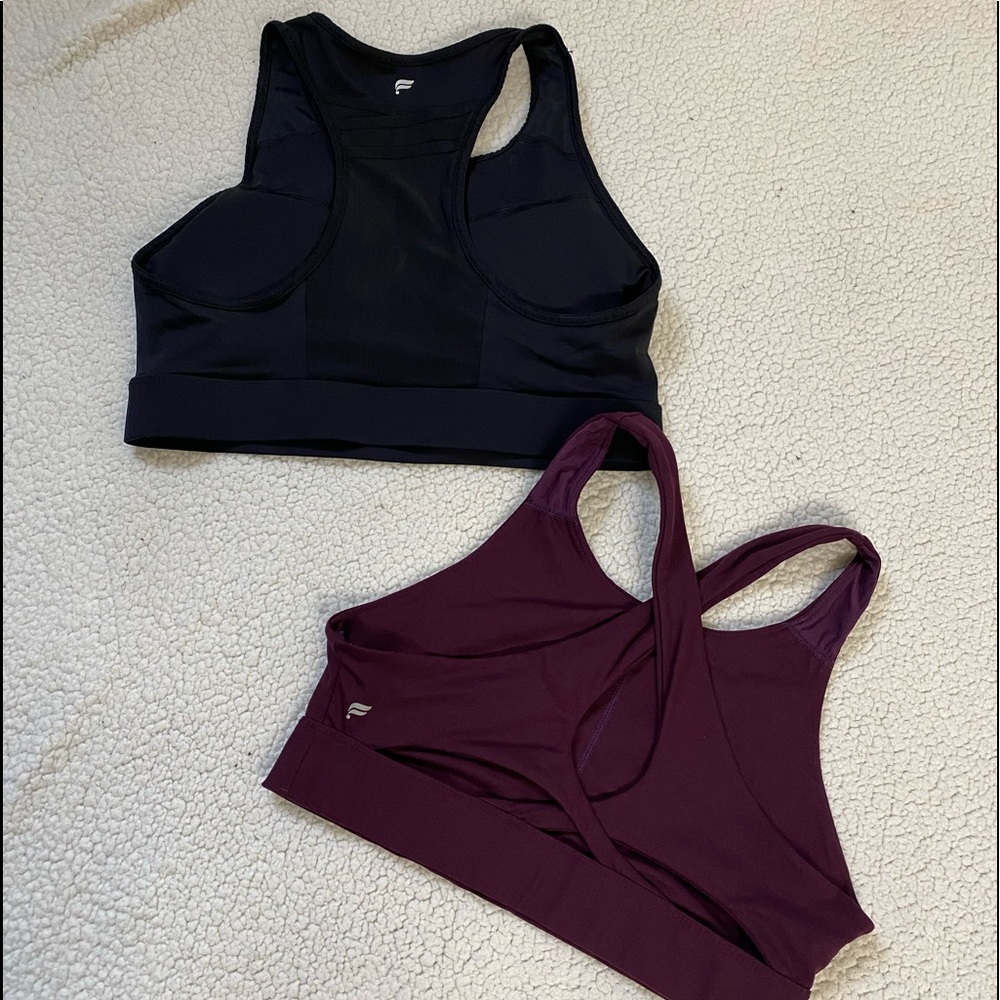 Fabletics Medium Impact Sports Bra Sz L